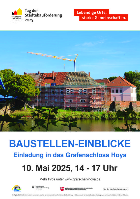 Grafenschloss Hoya - Baustellenbesichtigung